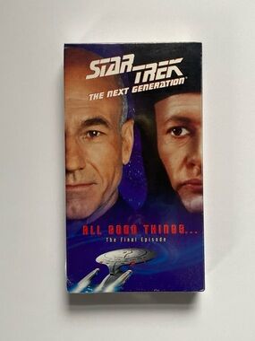 Star Trek TNG All Good Things VHS Sealed The Final Episode Brand New Vintage 95